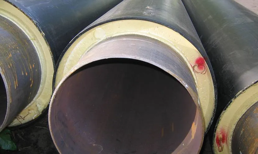 Pipes with insulation