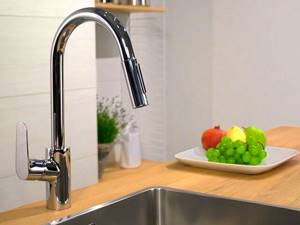 install a faucet in the kitchen