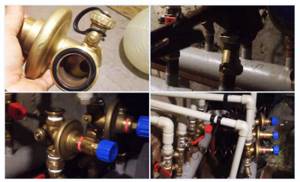 Installation of balancing valves