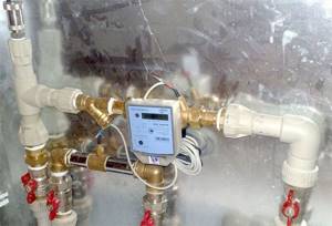 installation of a communal heating meter