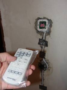 Installing a thermostat