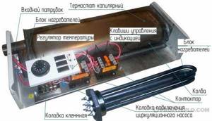 heating element boiler device