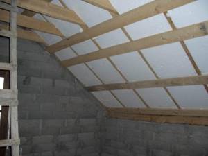 Insulating the attic from the inside with polystyrene foam: pros and cons, reviews