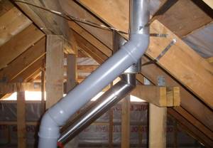 Insulation for ventilation pipes