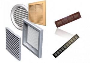 types of ventilation grilles