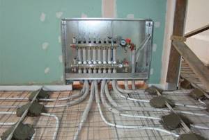 do-it-yourself water heating schemes for a private house