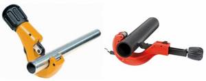 The choice of pipe cutter depends on the material from which the pipes are made