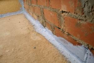 sealing cracks before waterproofing