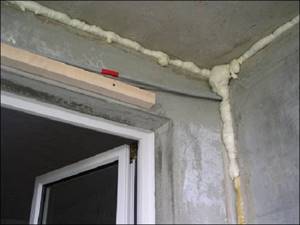 Sealing cracks in balcony ceiling