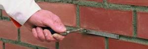Grouting decorative brick joints: technology, methods and auxiliary tools, expert advice