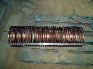 water heating coil